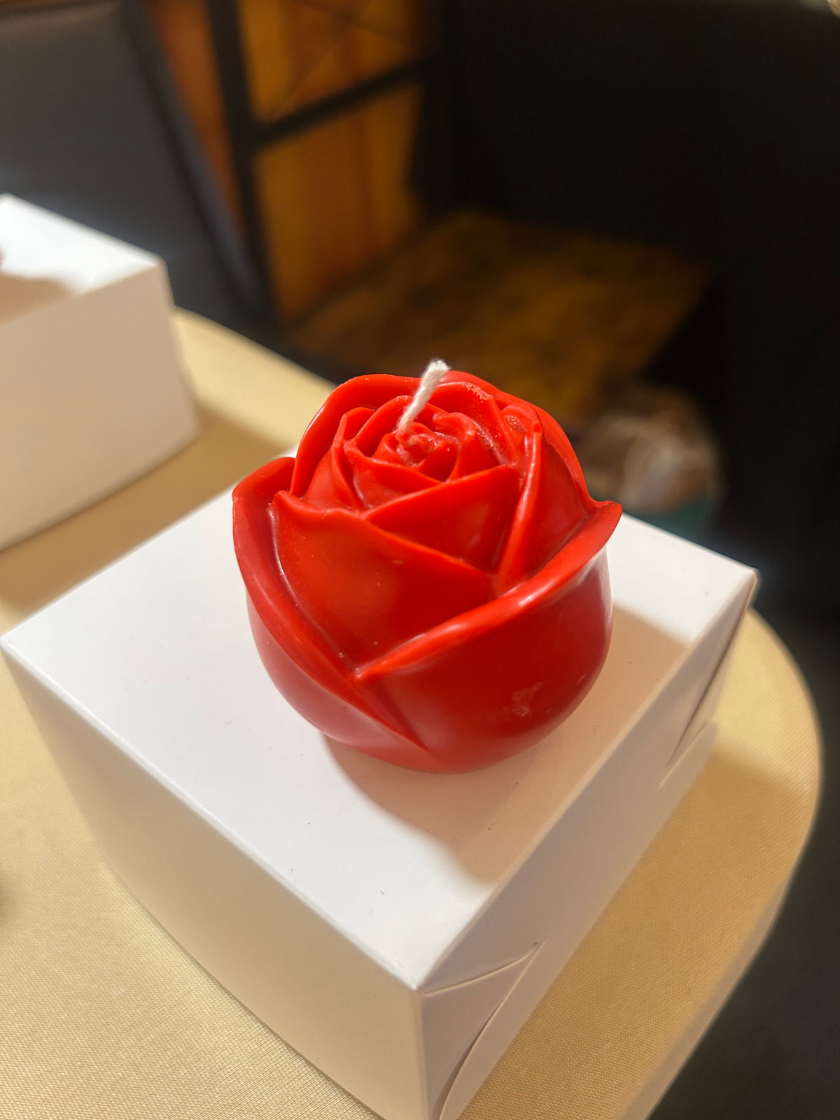 Rose Candle