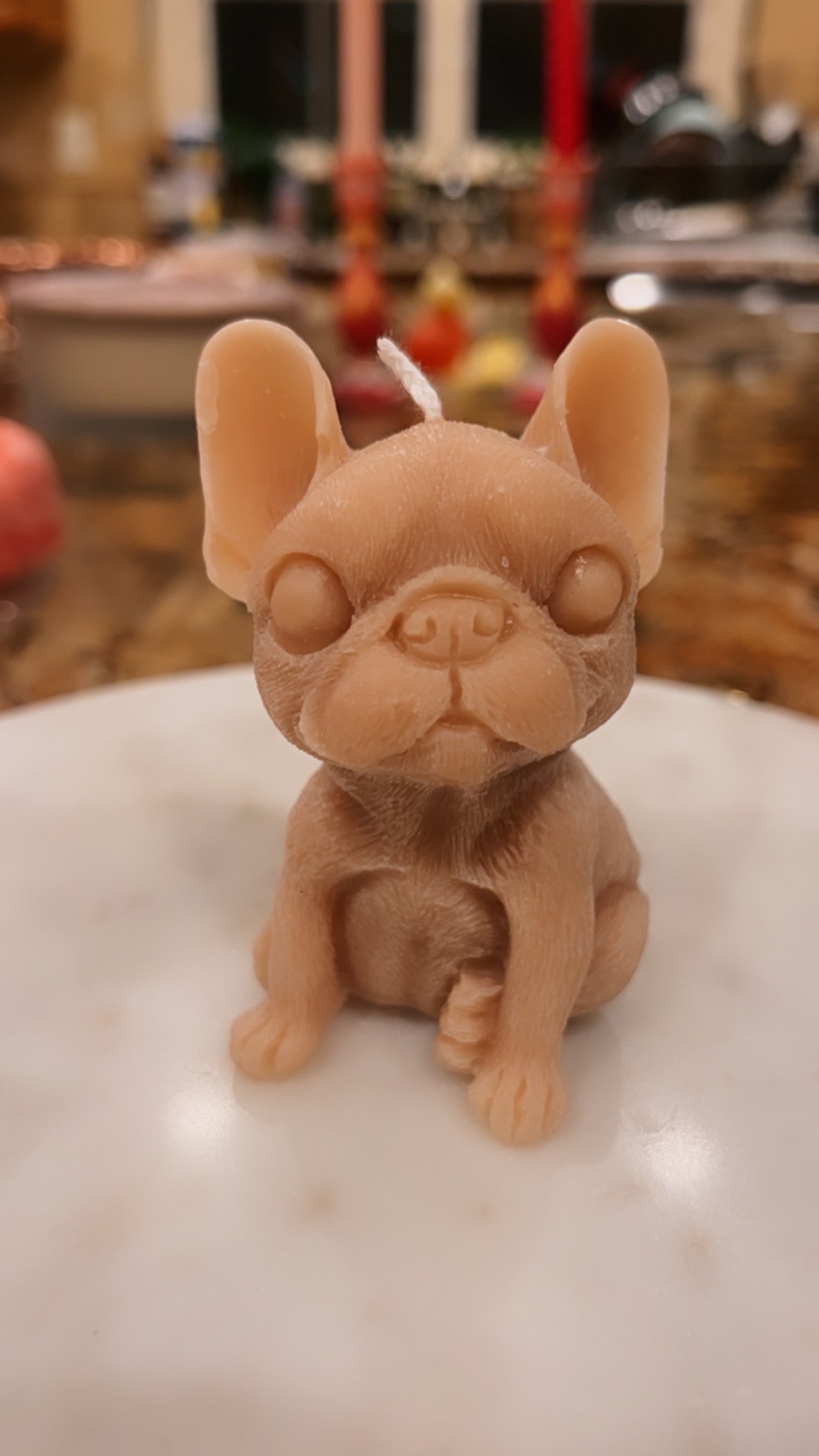 Frenchie Candle