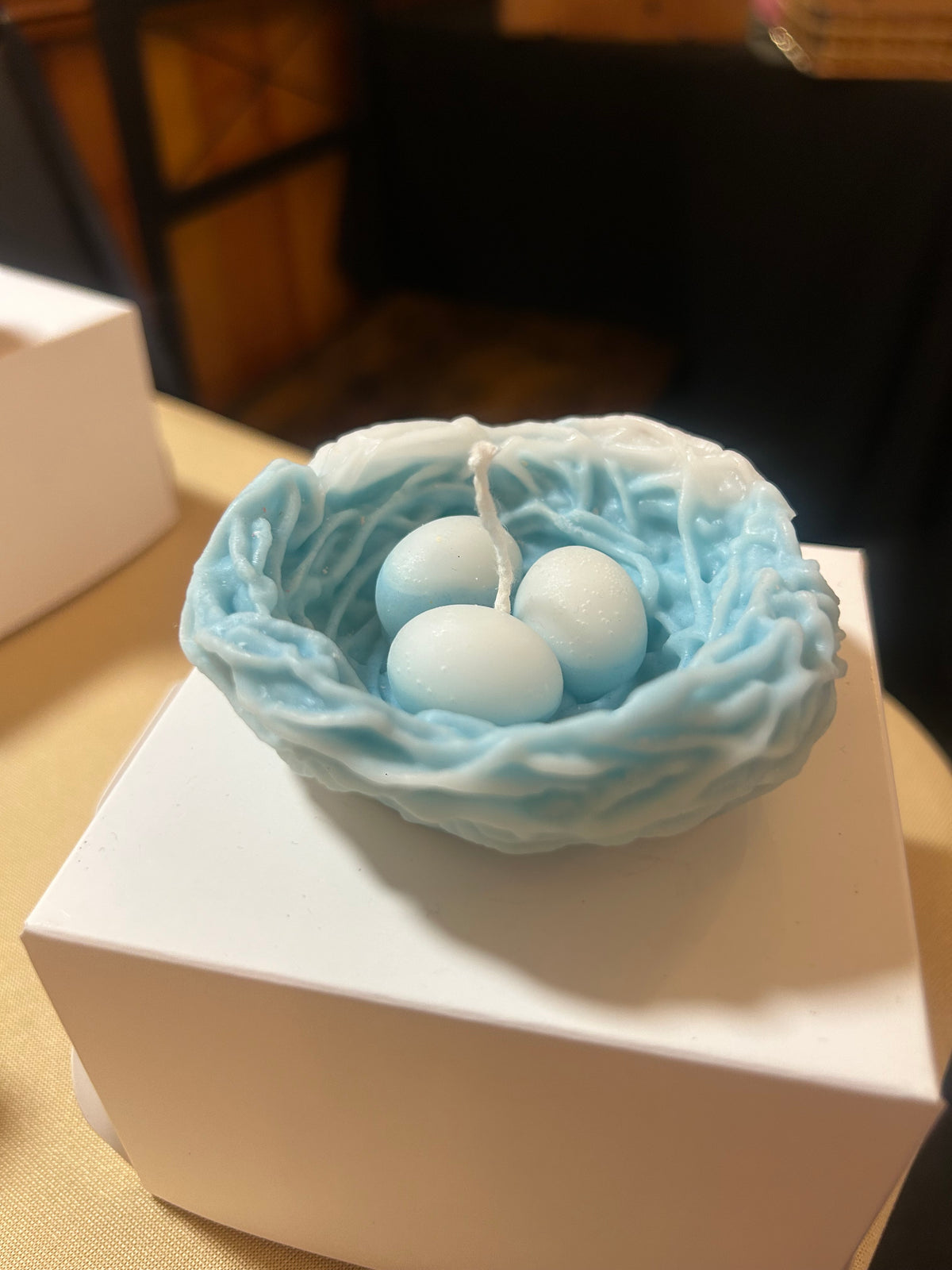 Egg Nest Candles